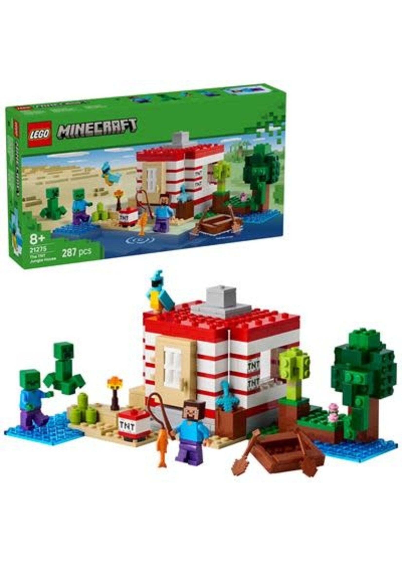 Lego Lego 21275 Minecraft The TNT Jungle House