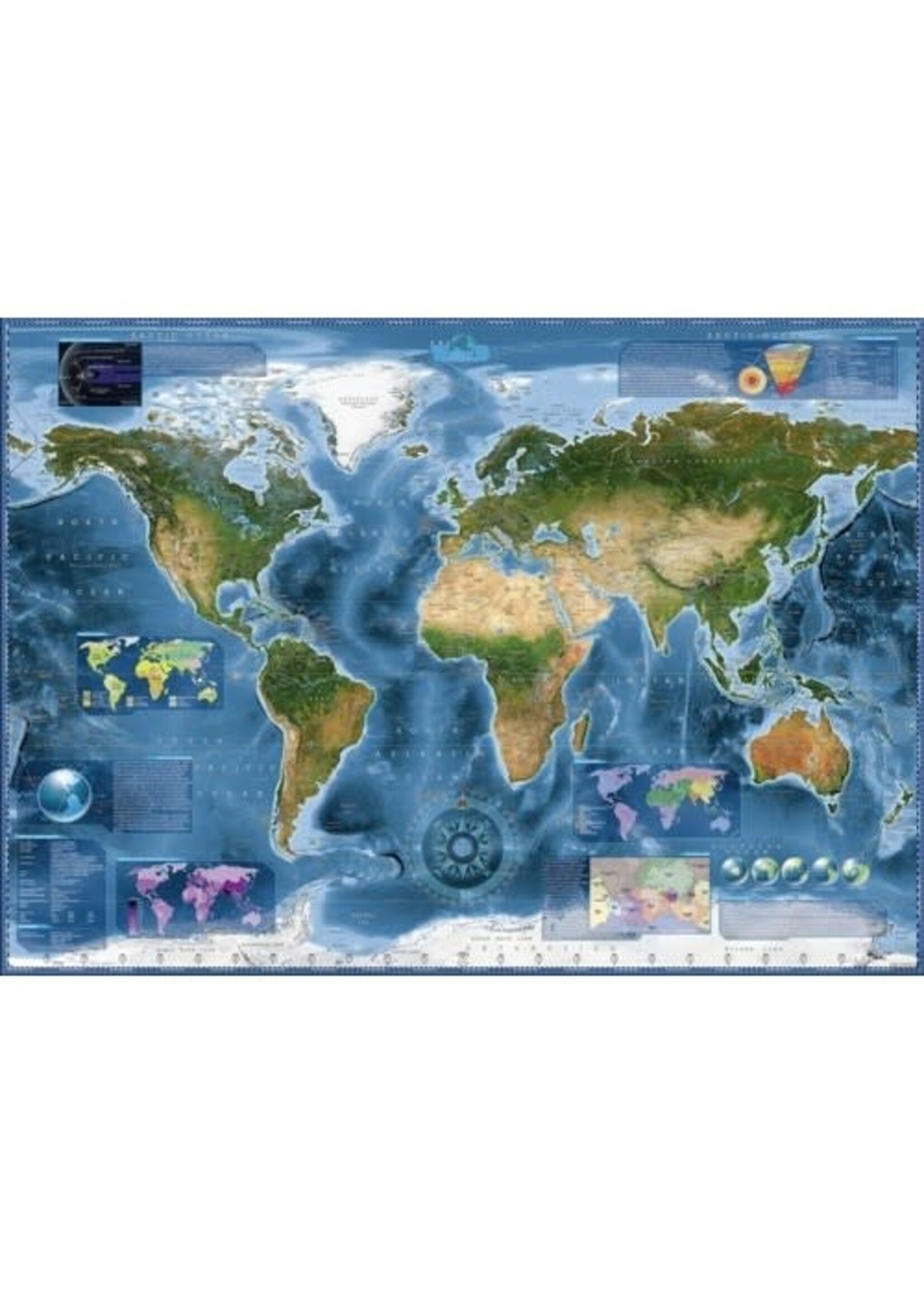 Heye Heye Satellite Map (2000 stukjes)