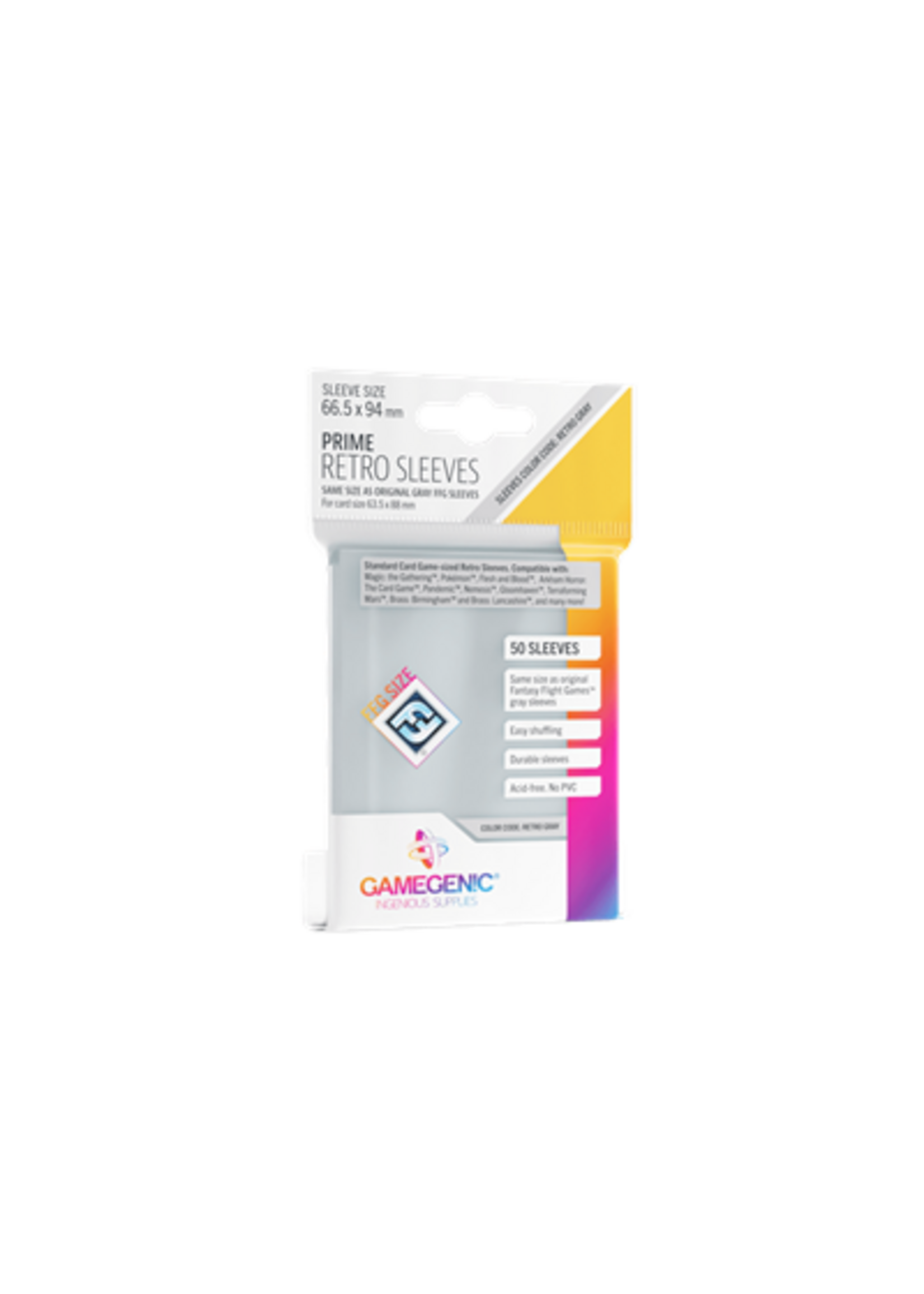 gamegenic SLEEVES Prime Retro Sleeves (50)