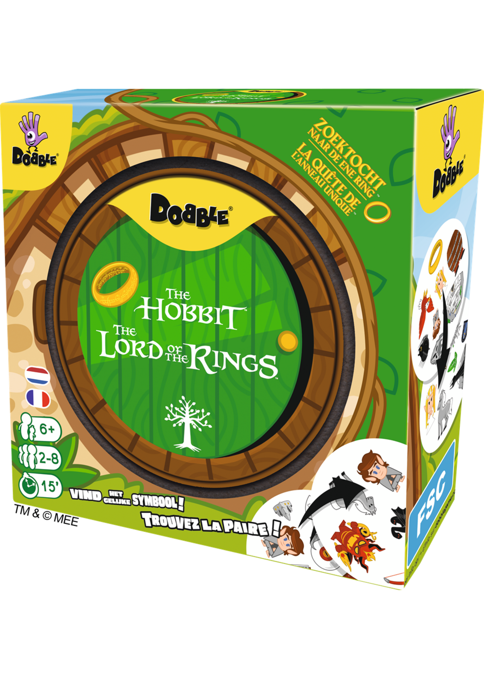 zygomatic Dobble Lord of the Rings