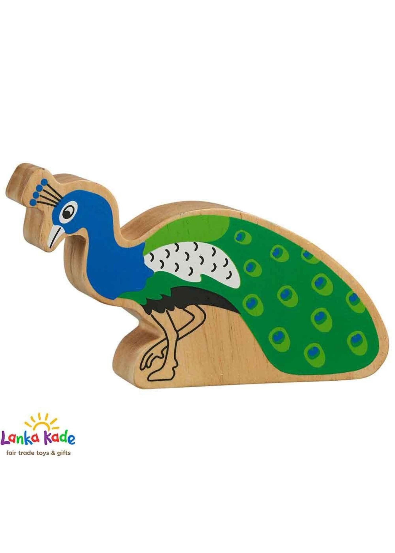 Lanka Kade Lanka Kade - Blauwe-groene Pauw (medium)