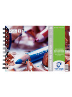 VAN GOGH Van Gogh Spiraalgebonden blok met teken- en schetspapier 40 vellen 160 g formaat 21 x 14,8 cm (A5)