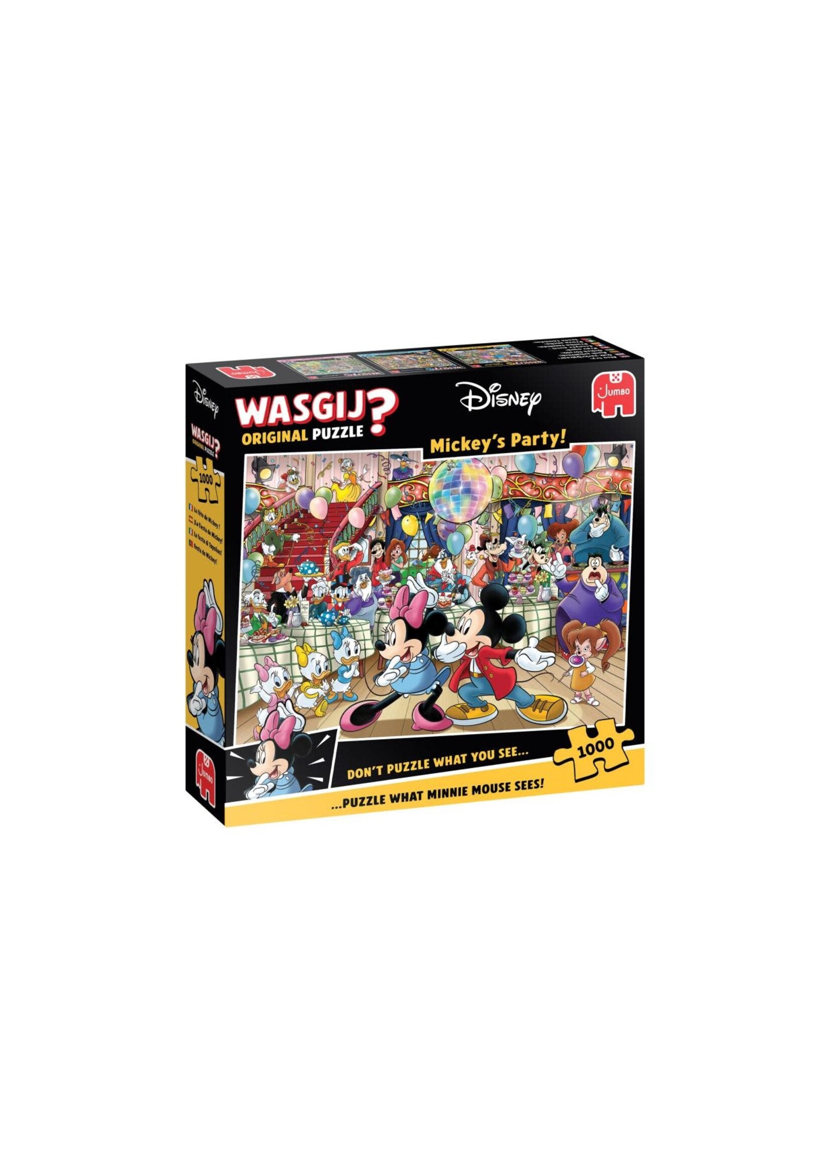 Jumbo Jumbo Wasgij Original Disney – Mickeys Feestje! (1000 stukjes)