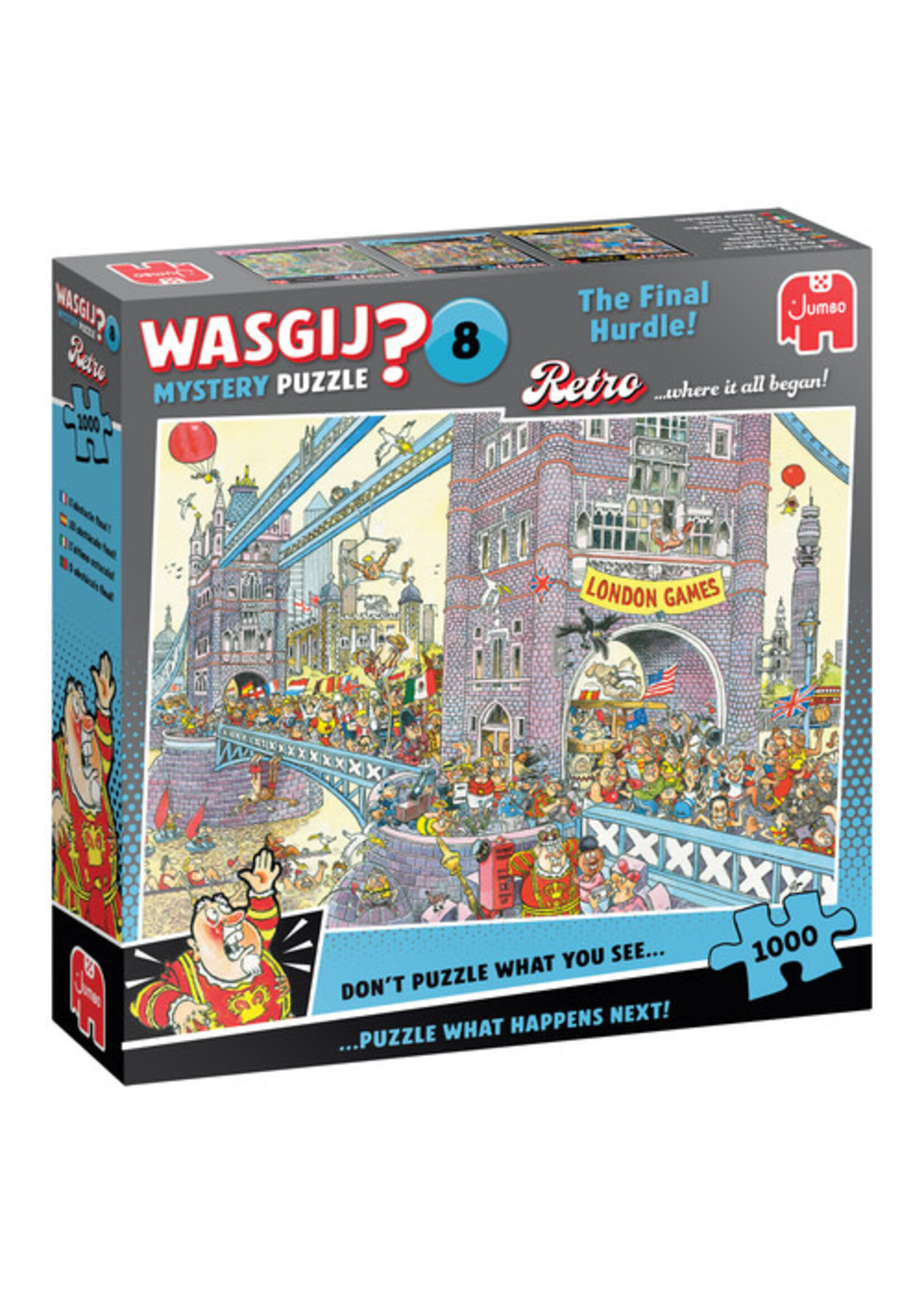 Jumbo Wasgij Retro Mystery 8 – De Laatste Horde! (1000 stukjes)