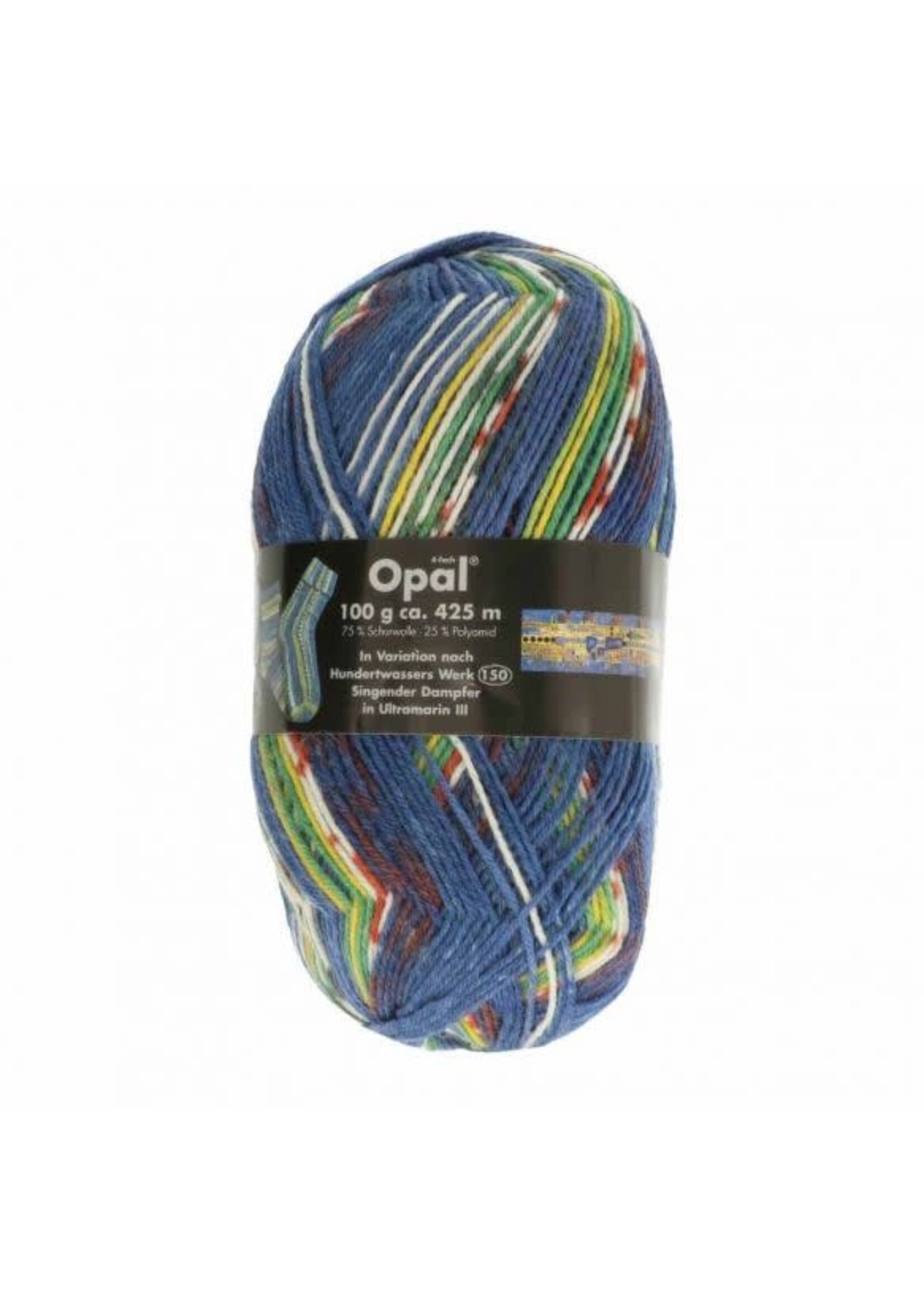 Opal Opal According to Hundertwasser 4-draads 100g - 1437