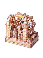 Rokr Robotime, 3D DIY Houten Modelbouwpakket Marble Travel “London”