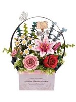 Rowood Robotime, DIY Houten Bloemenmandje