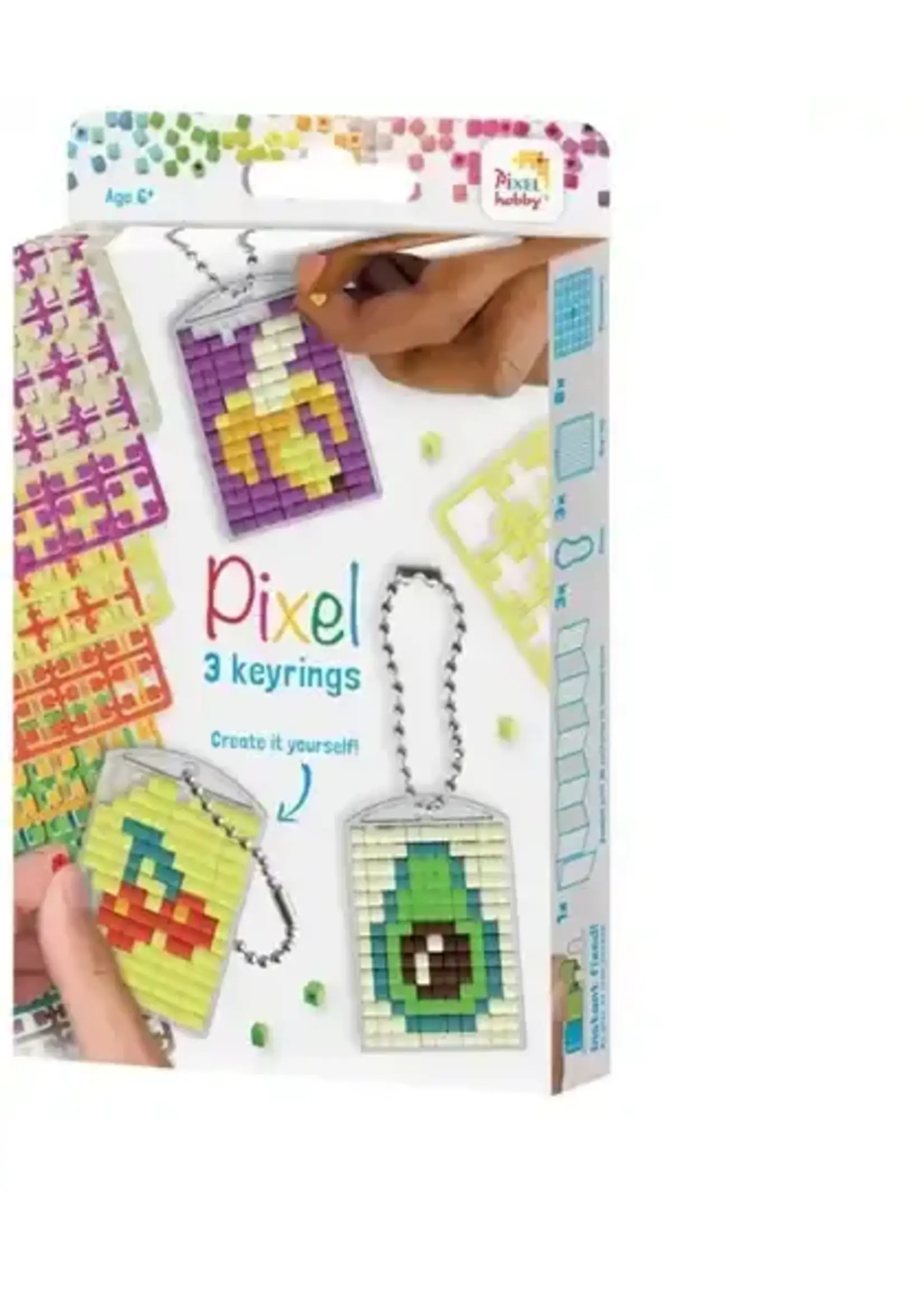 Pixel Pixelhobby Medailon Set Fruit 3 stuks