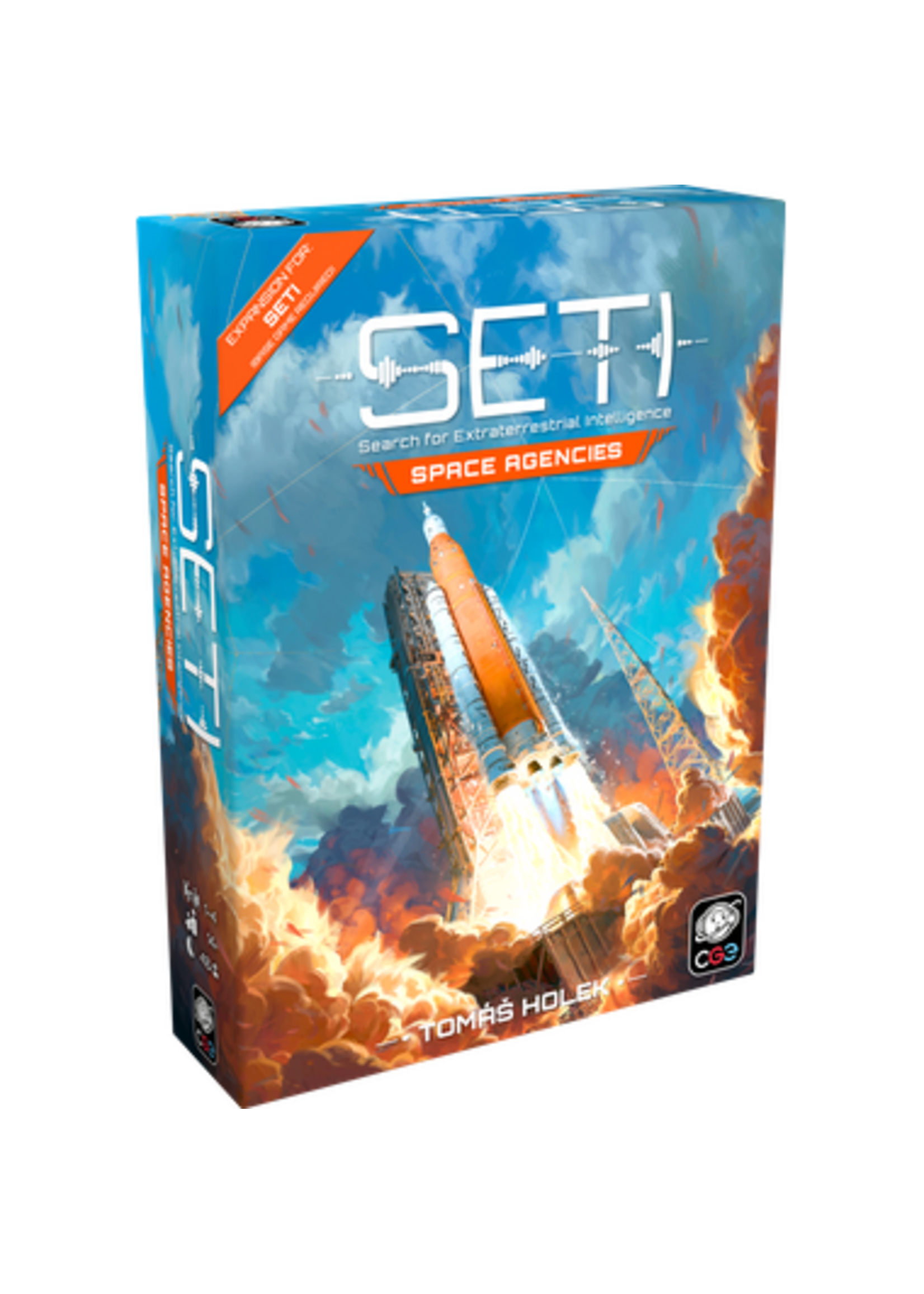 999 Games SETI - Space Agencies - uitbreiding - EN - Bordspel