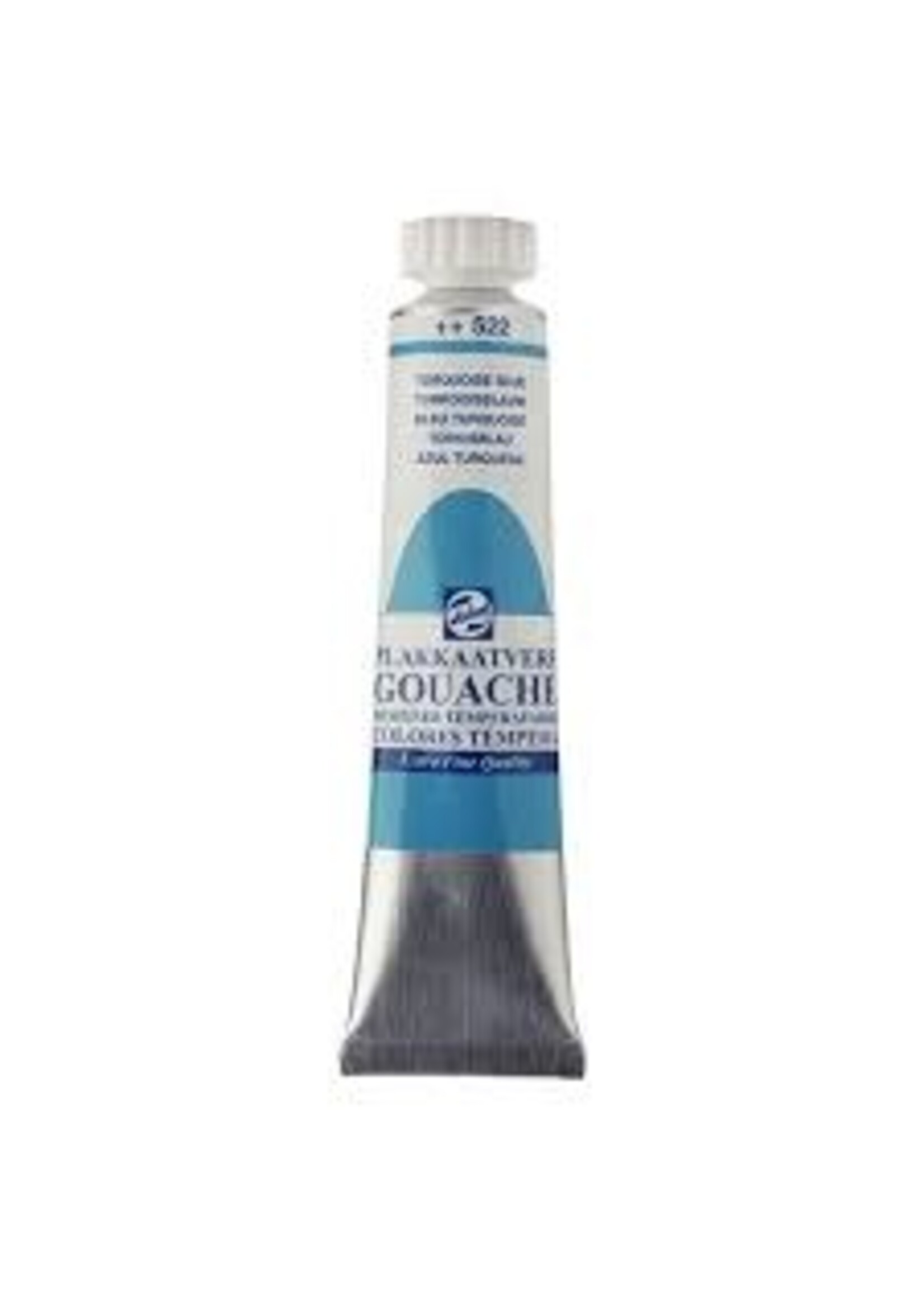 Talens Talens Gouache Extra Fine Quality Tube 20 ml Turkooisblauw 522