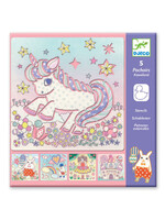 Djeco Djeco 8862 Tekensjablonen Kawaïland