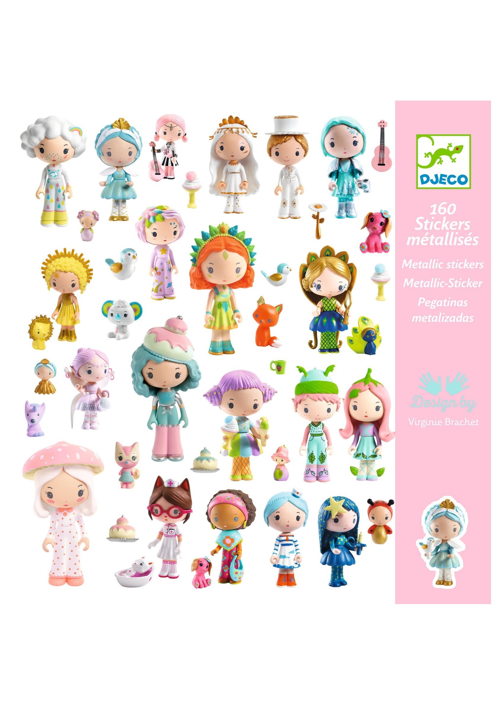Djeco Djeco stickers De kleine wereld van Tinyly (DJ09286)
