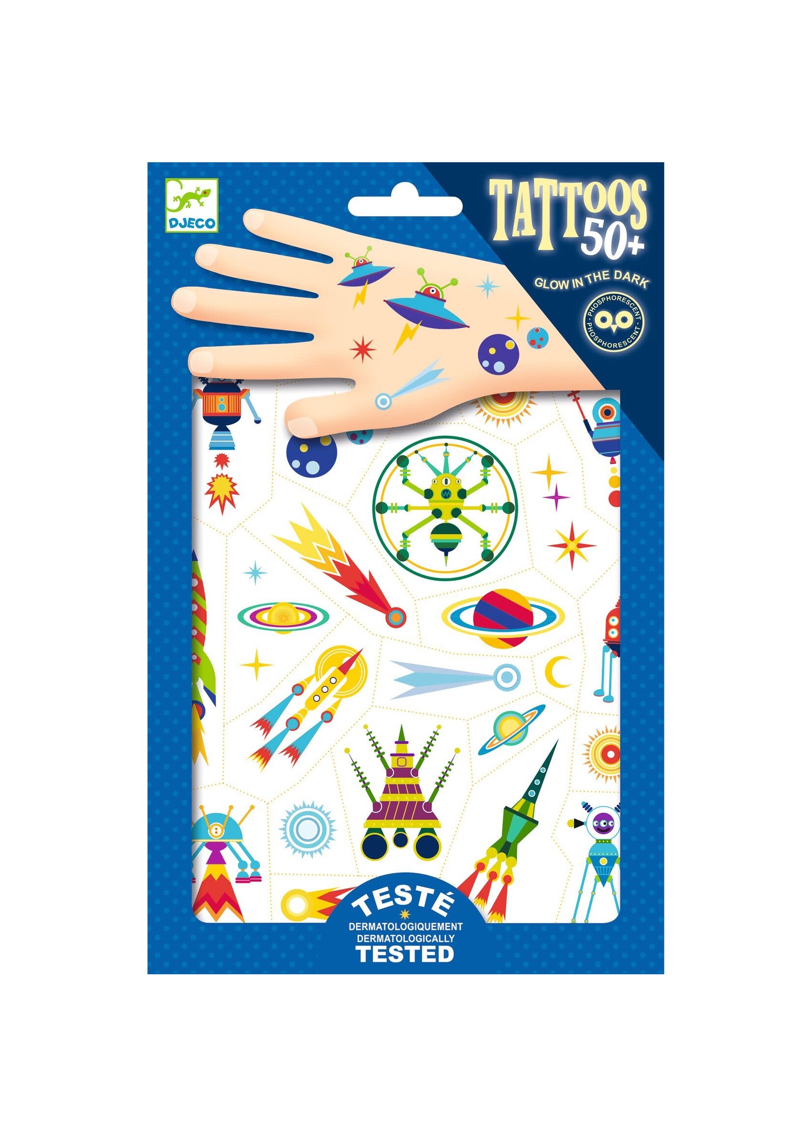 Djeco Djeco Space oddity tattoo vel (DJ09590)