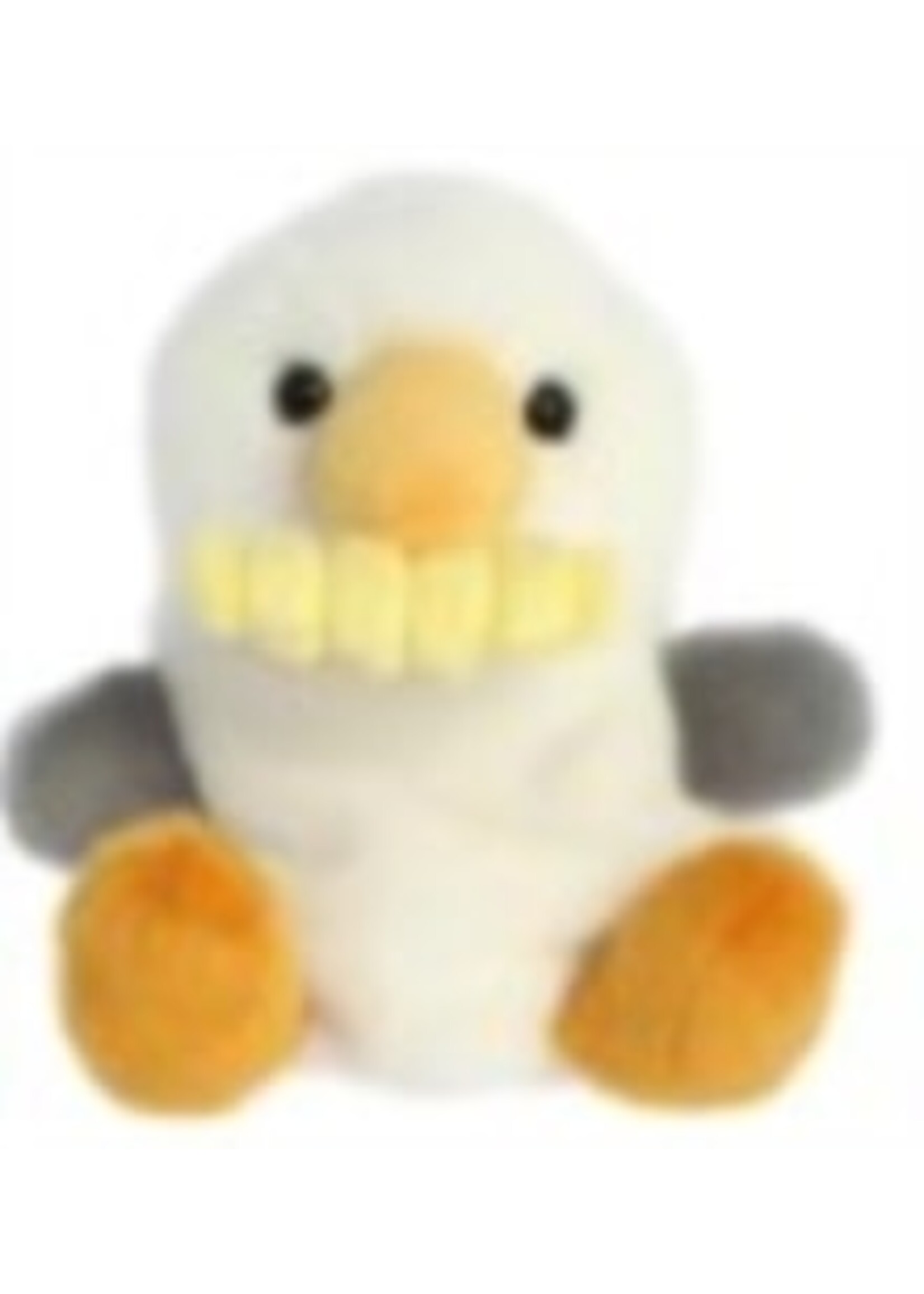 Aurora Palm Pals zeemeeuw met een frietje 13cm