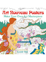 Flame tree kleurboek ART NOUVEAU posters