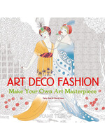 Flame tree Kleurboek Art deco fashion