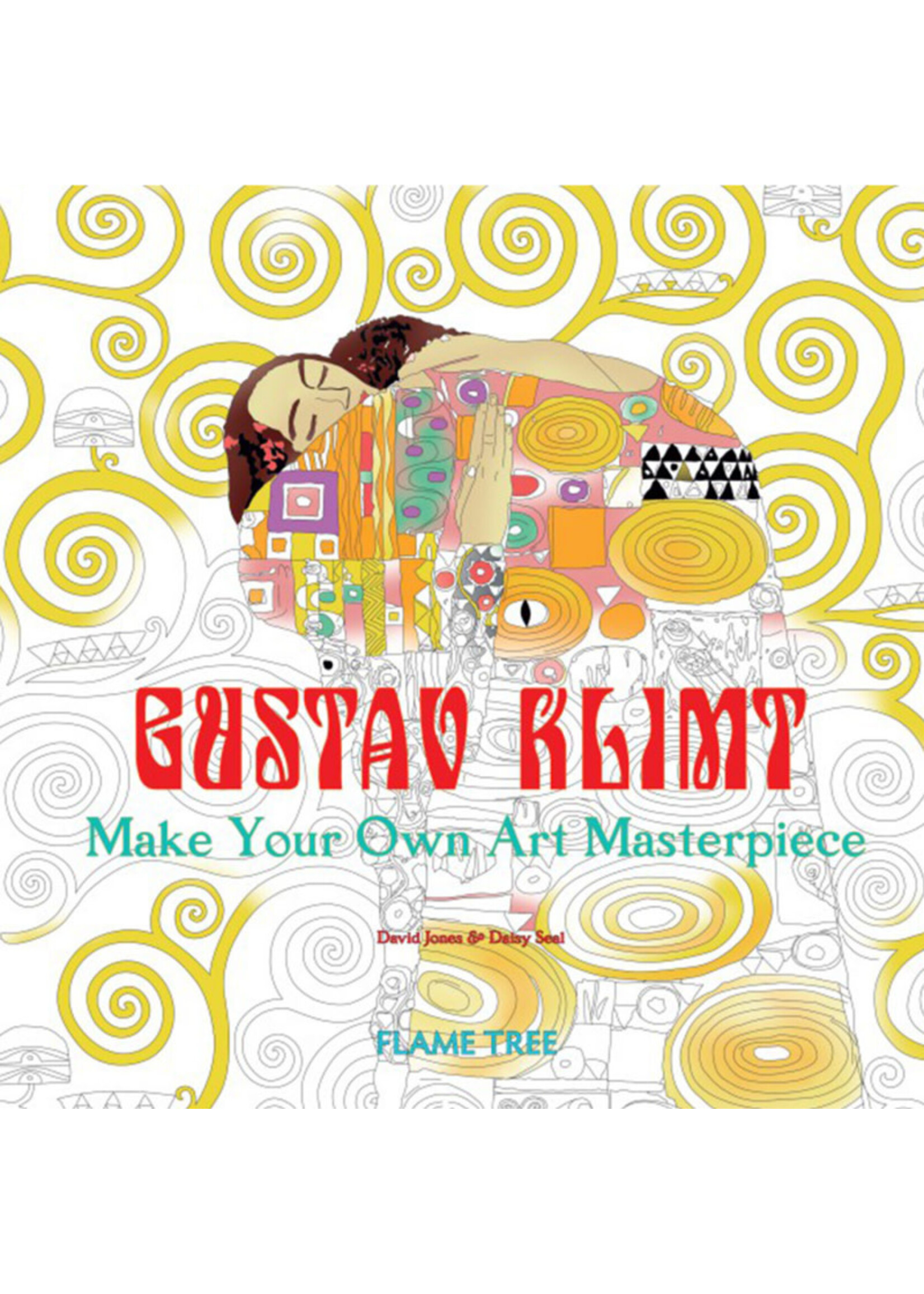 Flame tree Kleurboek Gustav Klimt