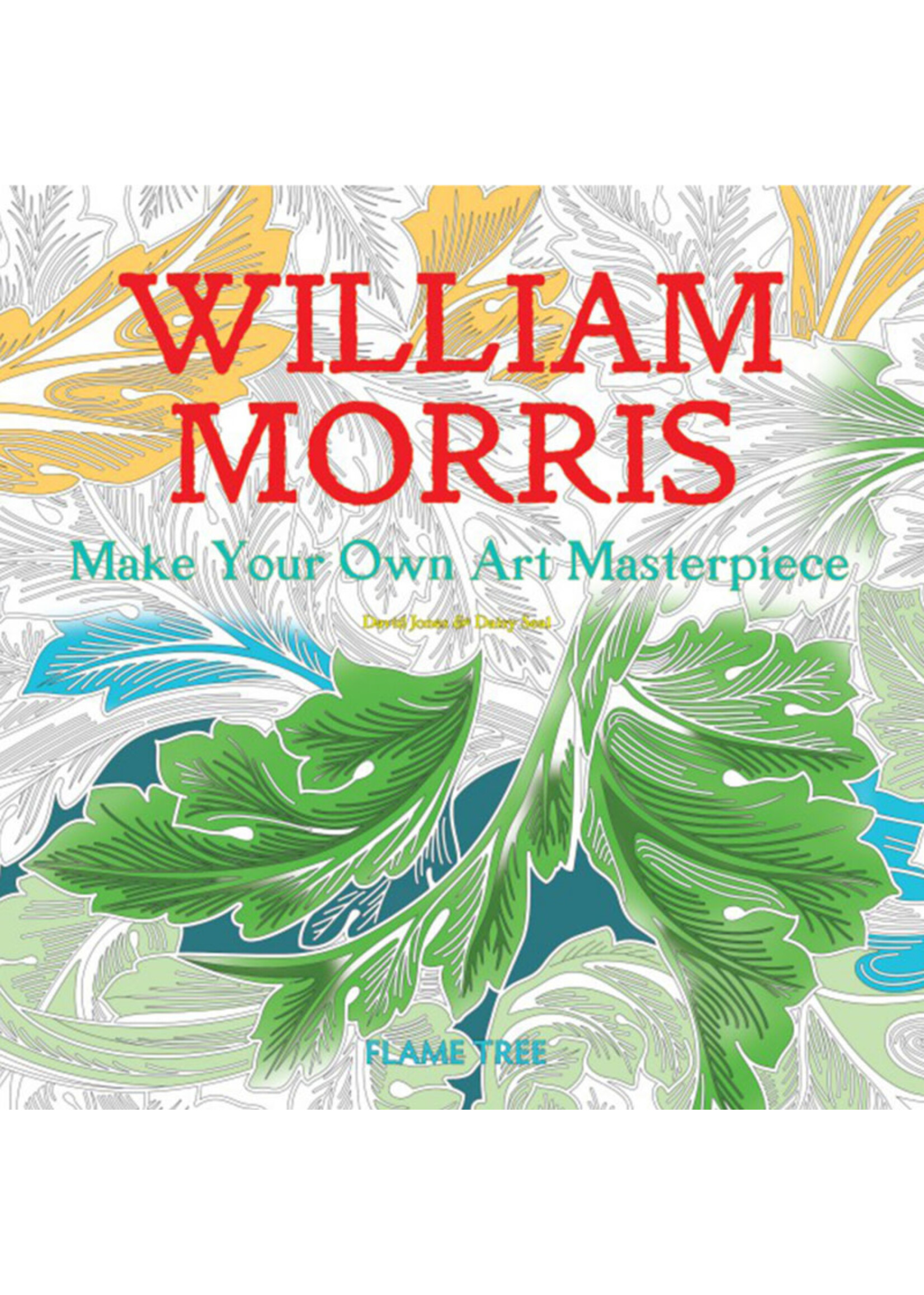 Flame tree Kleurboek William Morris