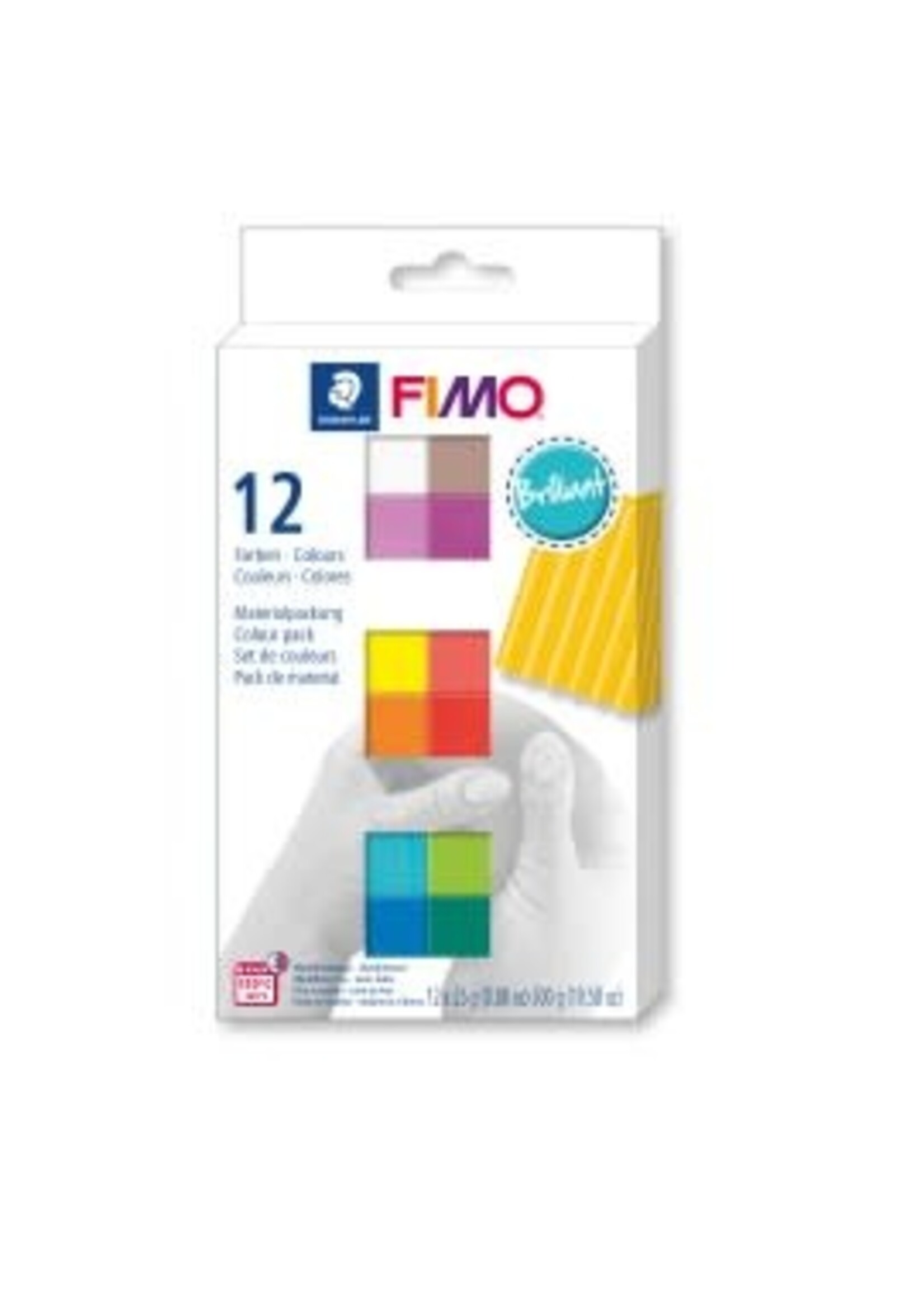 Fimo Fimo soft set - colour pack 12 brilliant colours