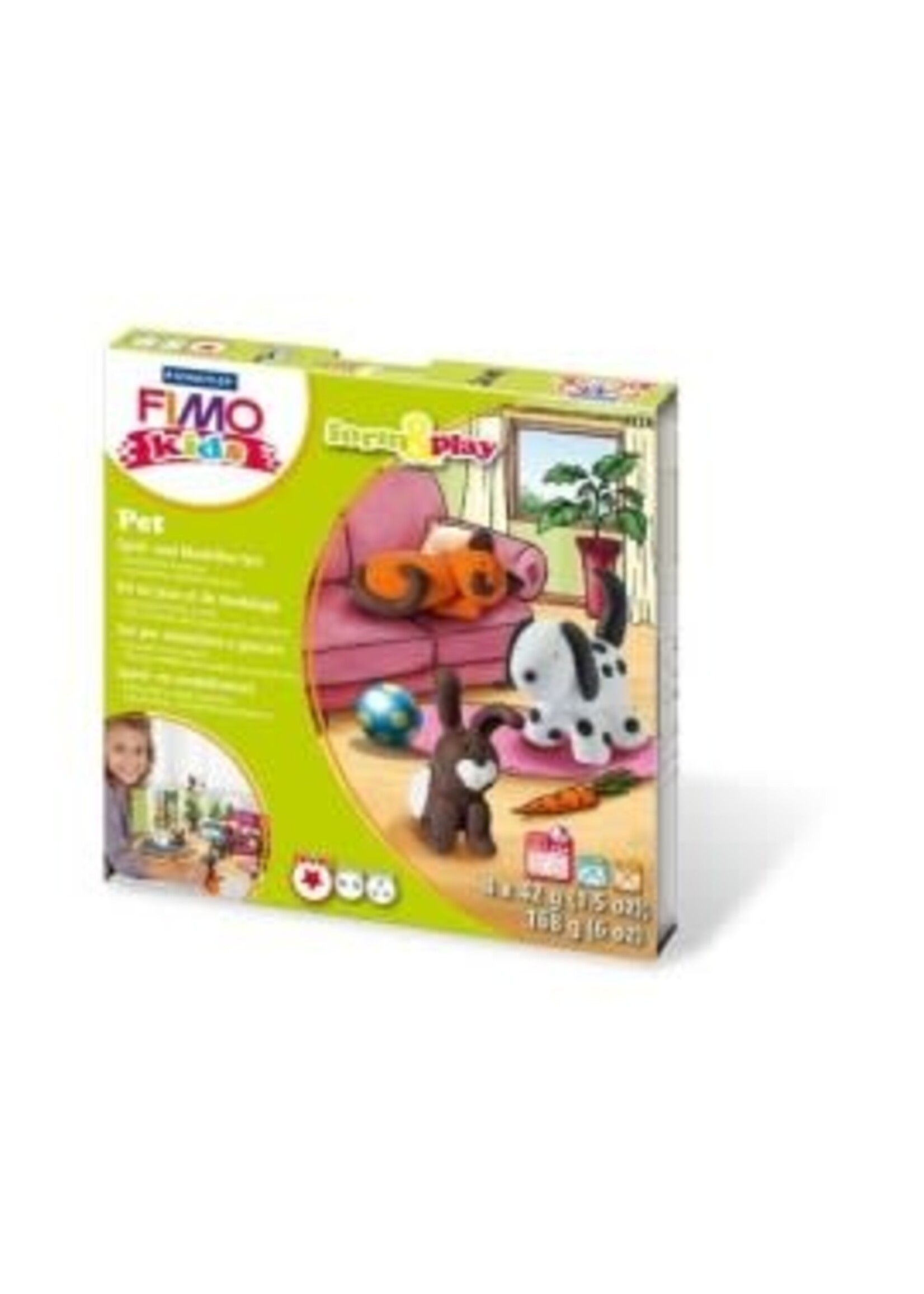 Fimo Fimo kids Form&Play "Huisdieren"