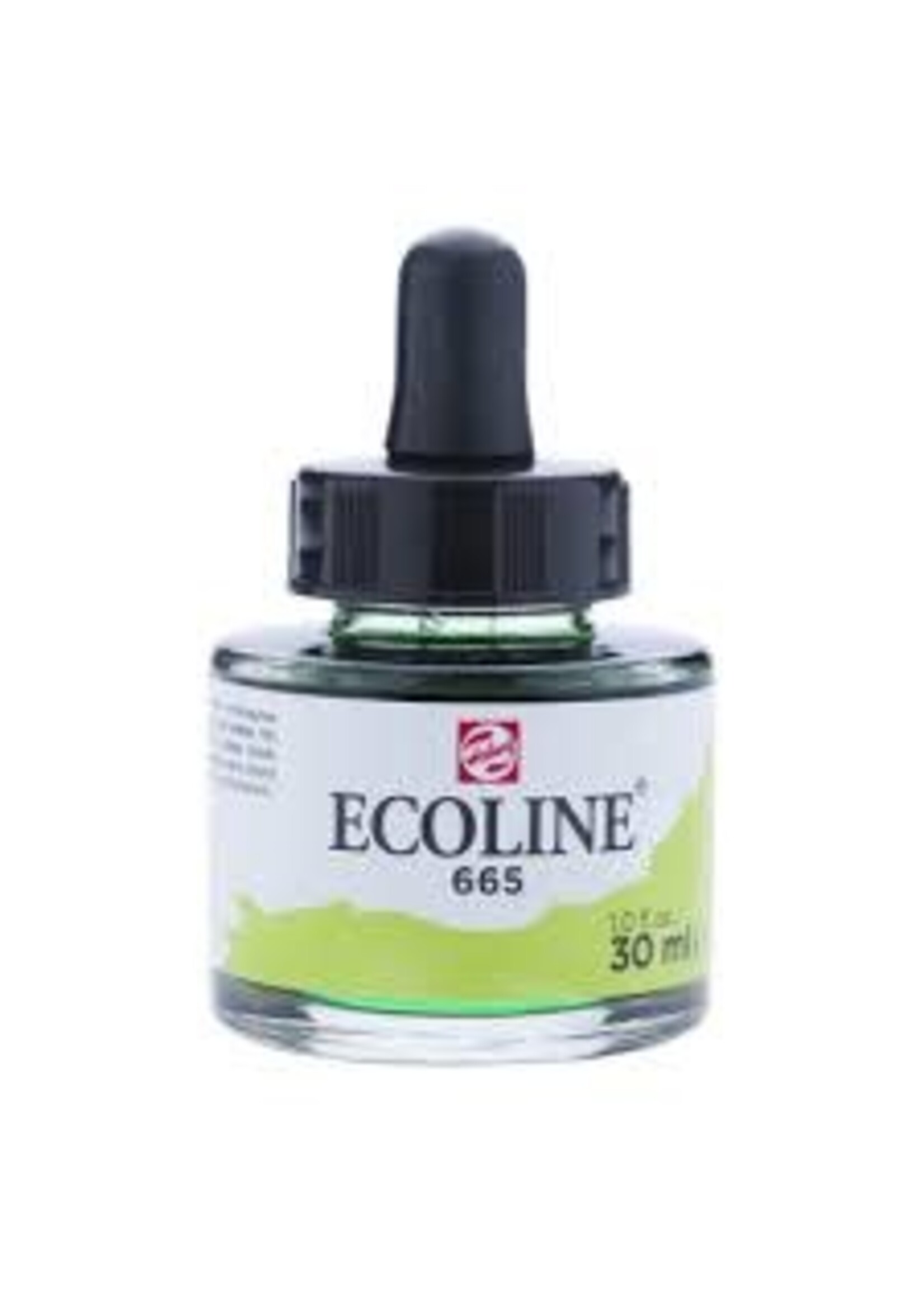 ECOLINE Ecoline Vloeibare Waterverf Fles 30 ml Lentegroen 665