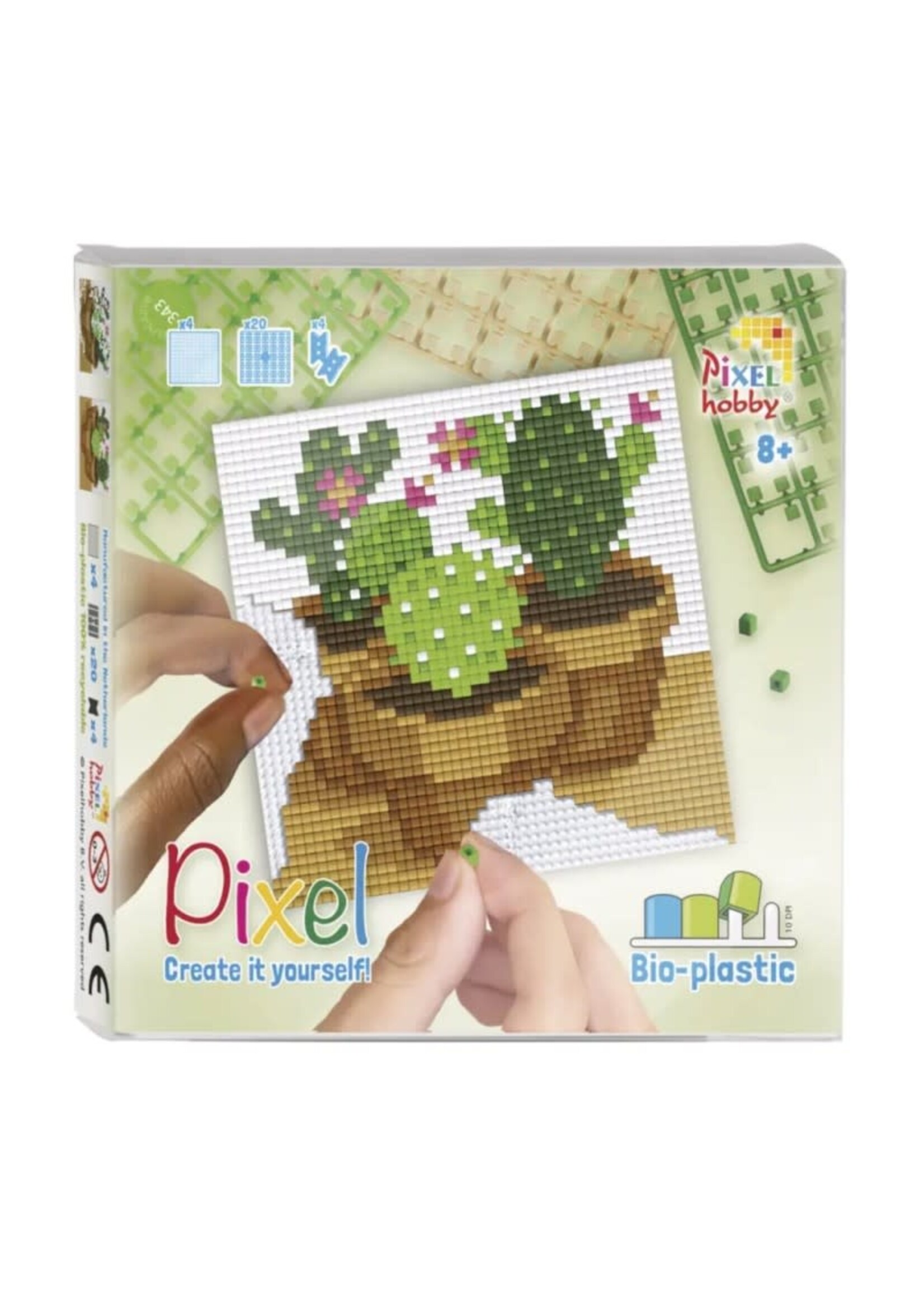 Pixel Pixelhobby - set - Cactussen (4 kleine platen)