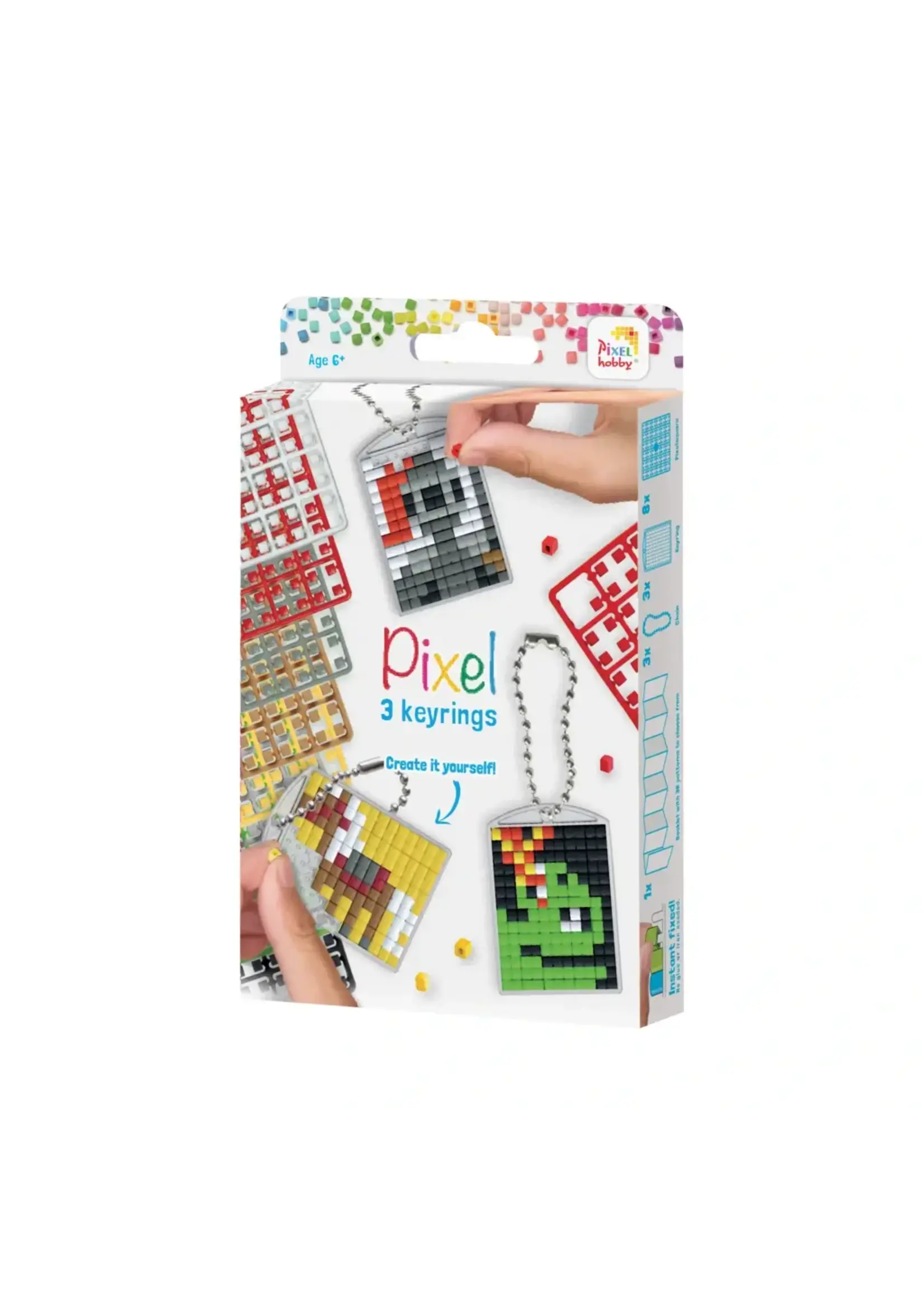Pixel Pixelhobby Sleutelhanger Set Avontuur
