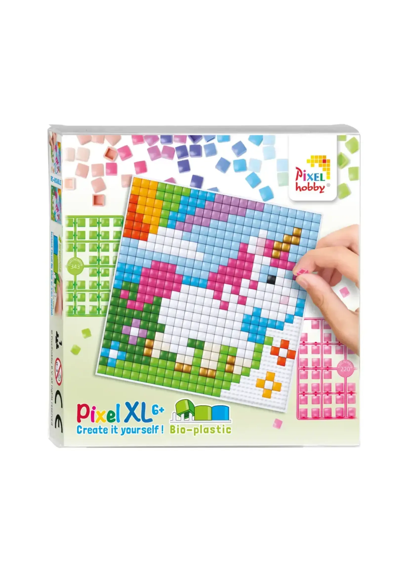 Pixel Pixel XL Set Flexibele Basisplaat - Eenhoorn baby