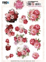 find it 3D Pushout Sheet - Berries Beauties - Floral Elegance - Peony Delight