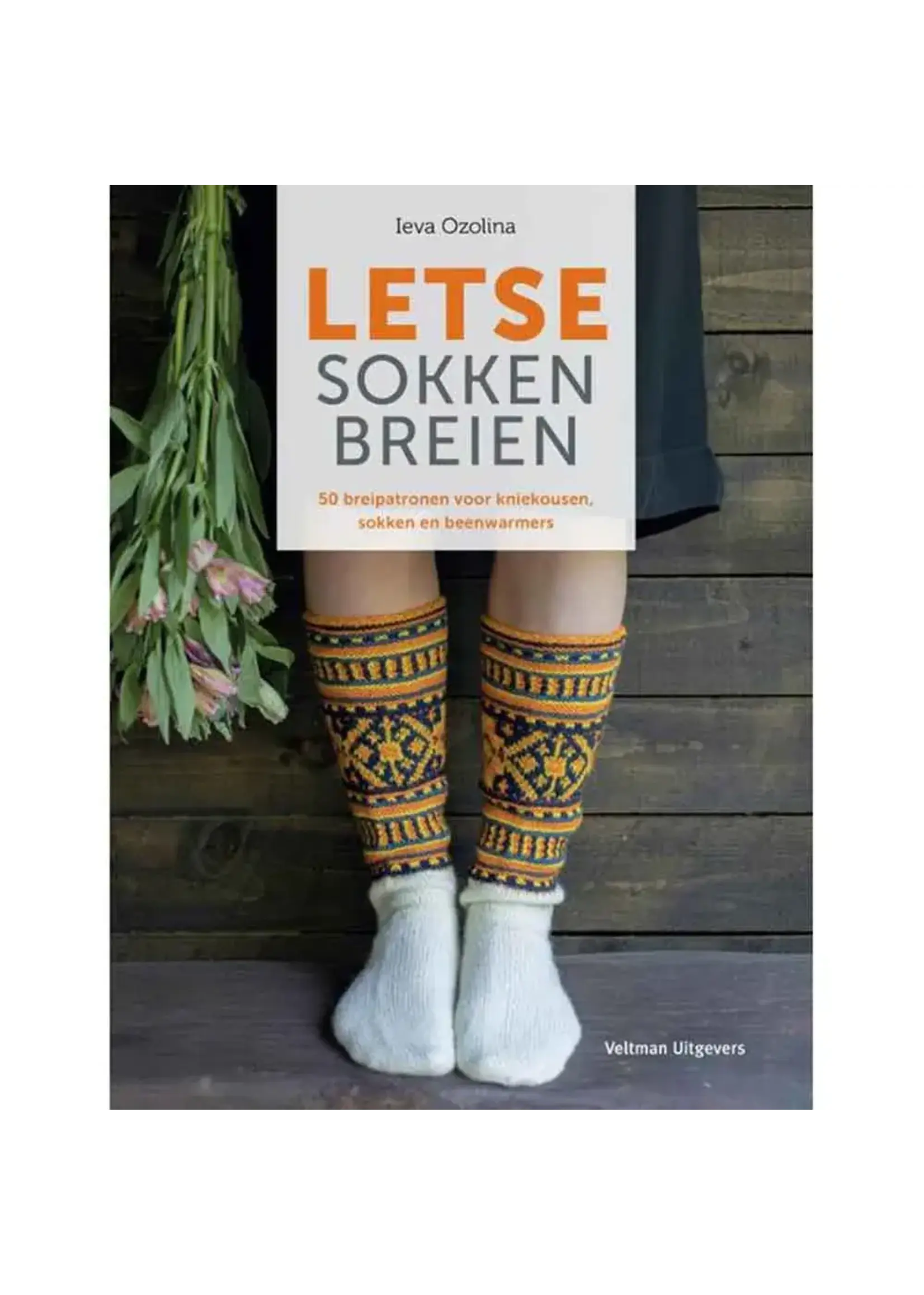 veltman uitgevers Letse sokken breien - Ieva Ozolina