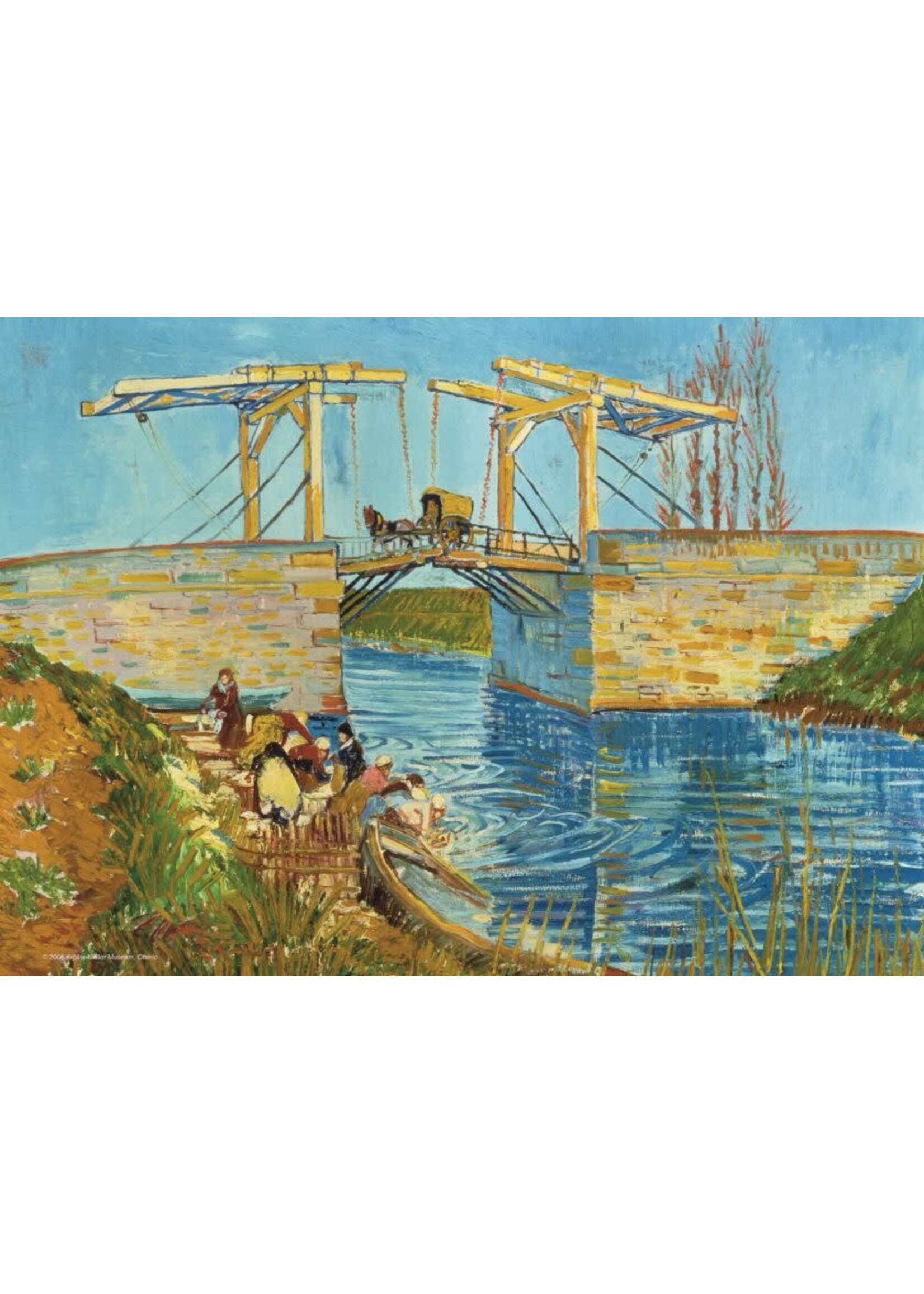 Puzzelman Puzzelman Brug te Arles – Vincent van Gogh (1000 stukjes)