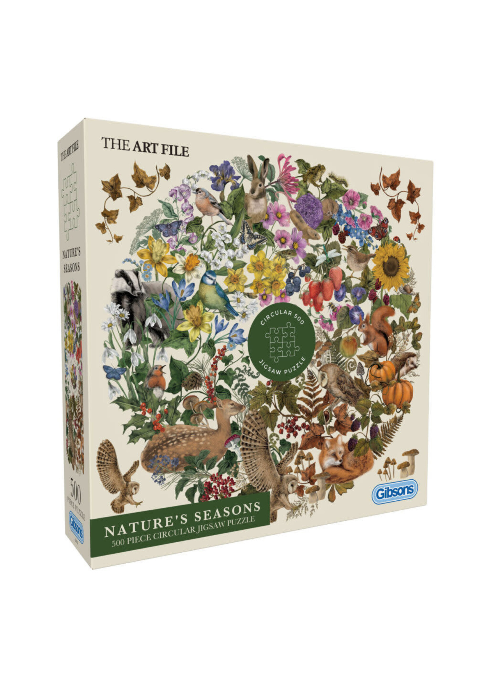 Gibsons Gibson The Art File Nature’s Seasons (500 stukjes)