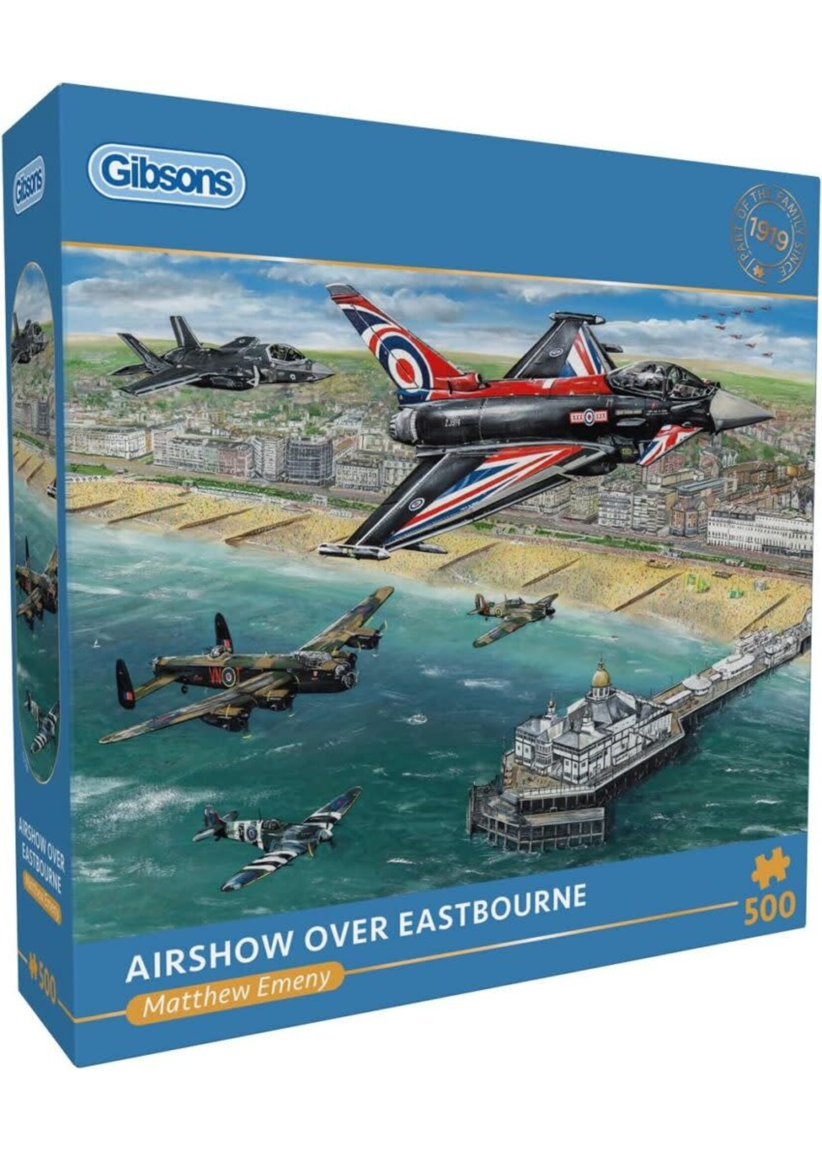 Gibsons Gibson Airshow Over Eastbourne (500 stukjes)