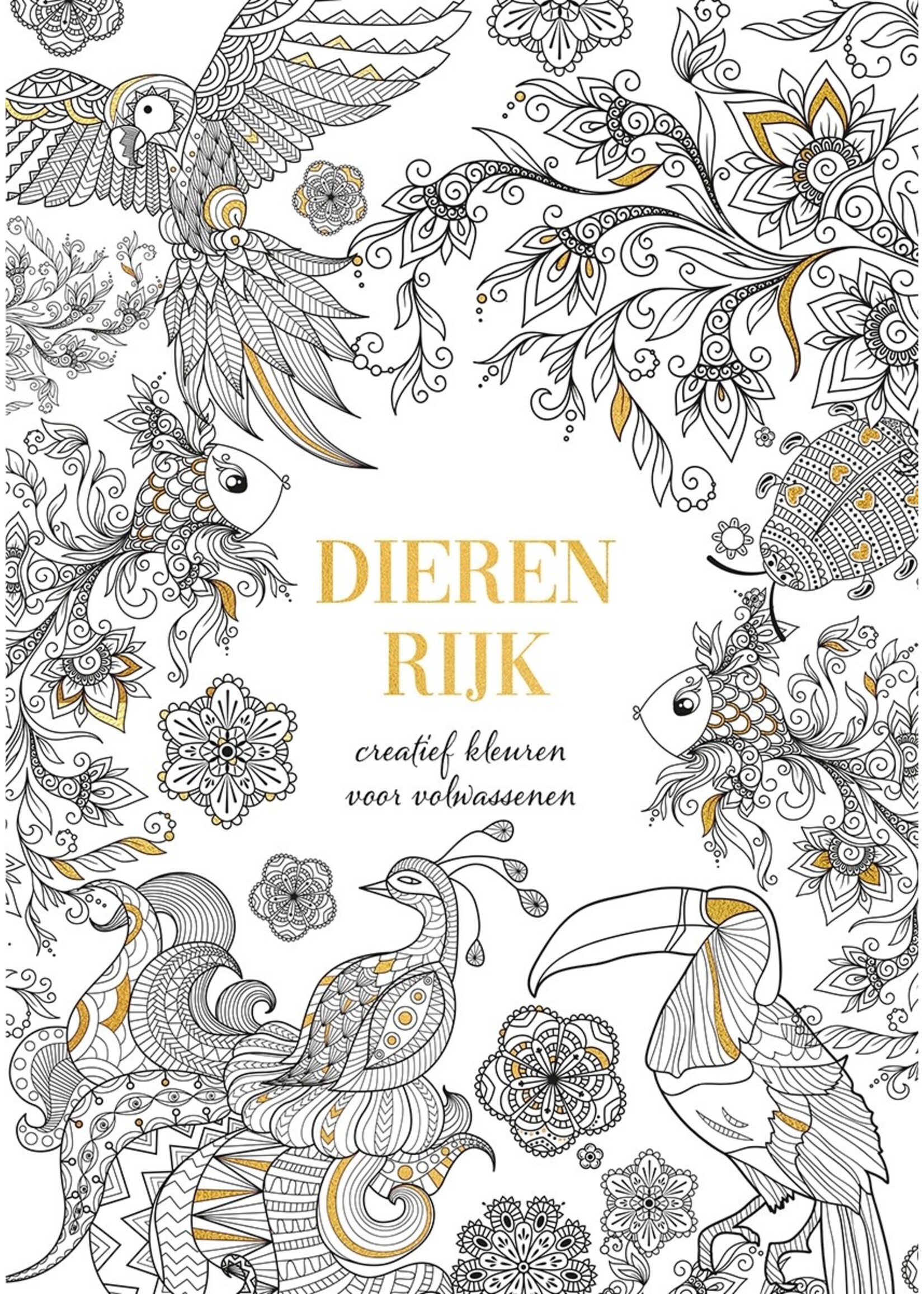 Lantaarn publishers Dierenrijk kleurboek