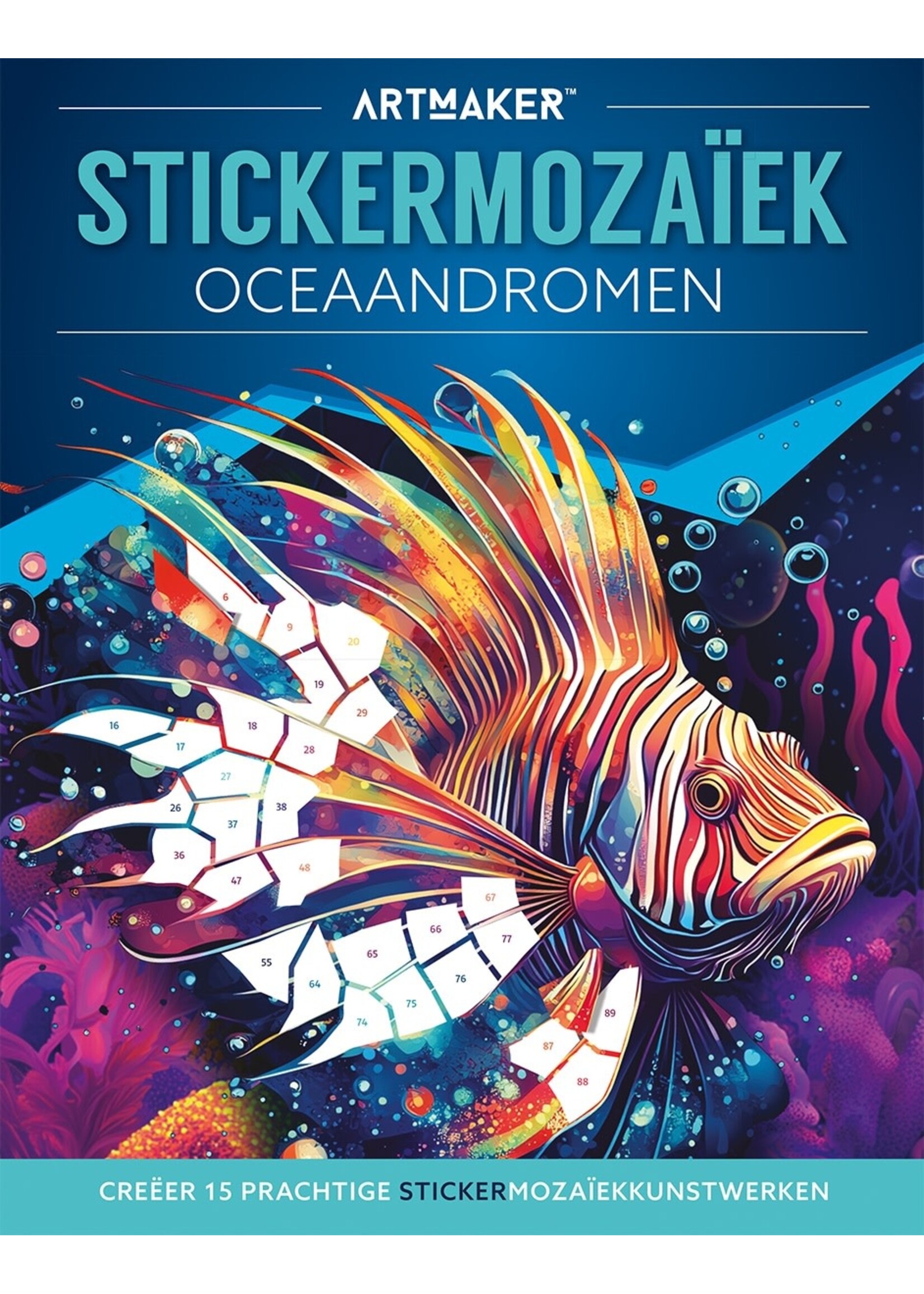 Artmaker Stickermozaïek - Oceaandromen