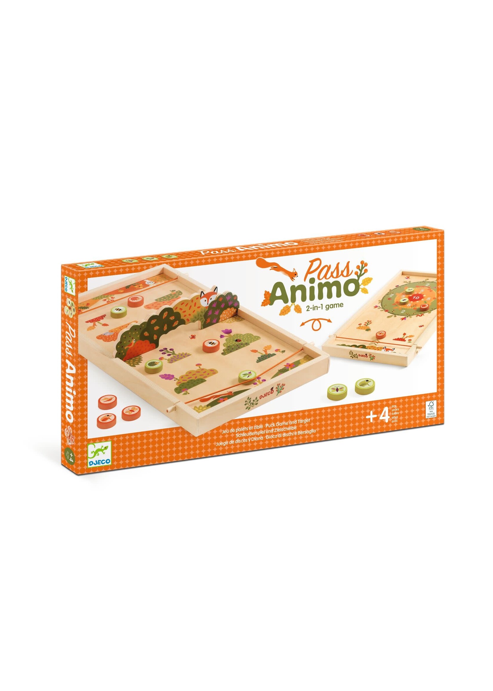 Djeco Djeco Pass Animo Shuffle board DJ02200
