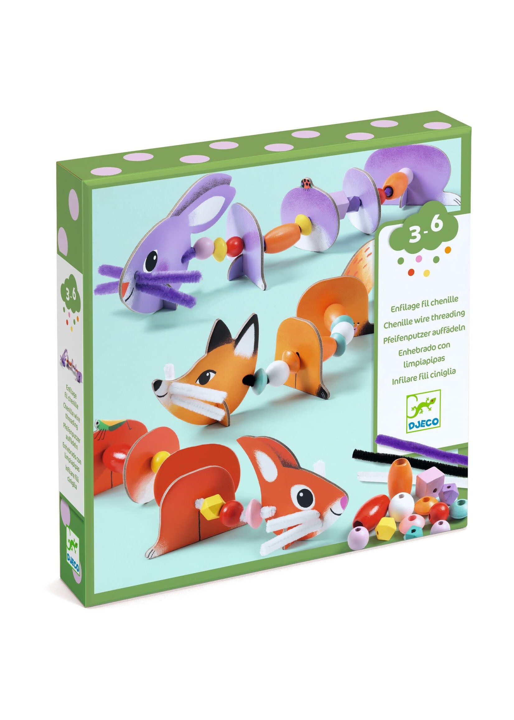 Djeco Djeco Schattige dieren rijgen DJ00084