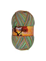 Opal Opal Yoga Sokkenwol 4-draads Groen Multi 11665