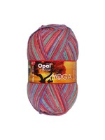 Opal Opal Yoga Sokkenwol 4-draads Rood Multi 11663