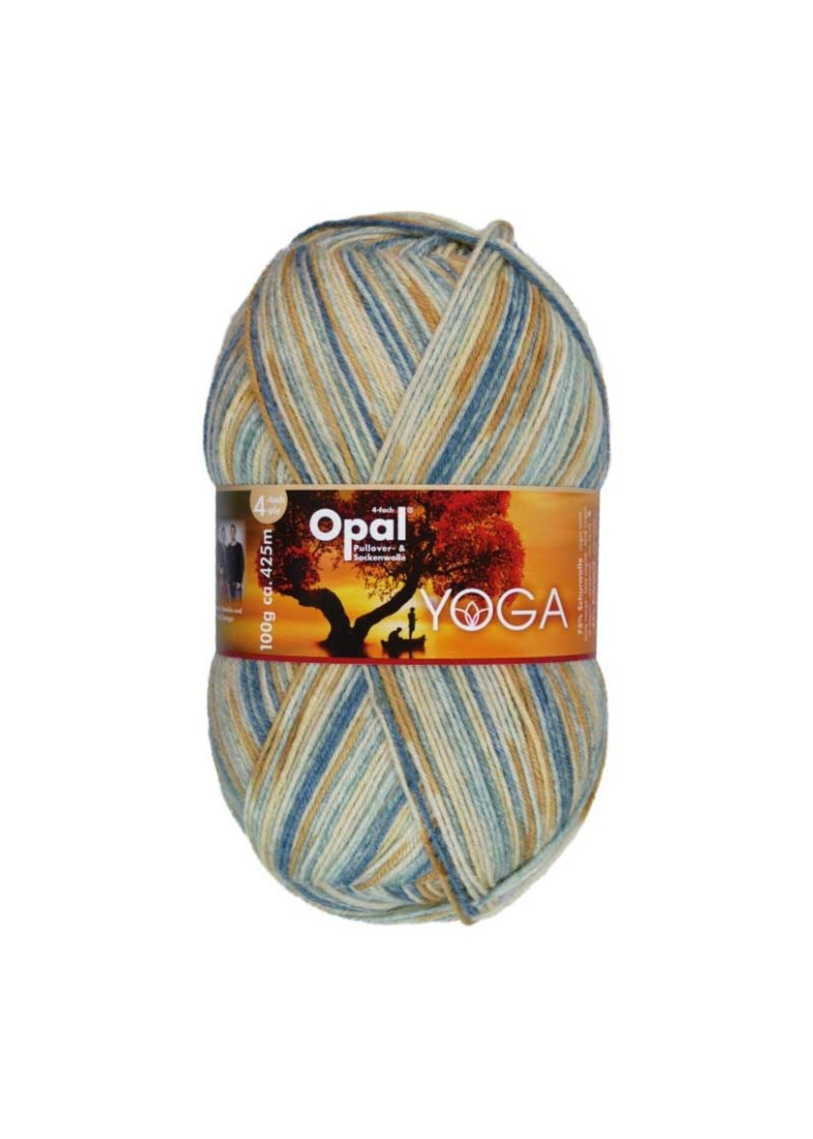 Opal Yoga Sokkenwol 4-draads Beige Multi 11664