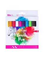 ECOLINE Ecoline Brush Pen set Helder | 10 colours