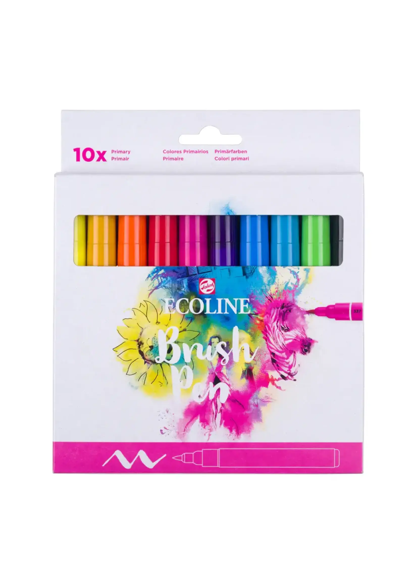 ECOLINE Ecoline Brush Pen set Primair | 10 colours