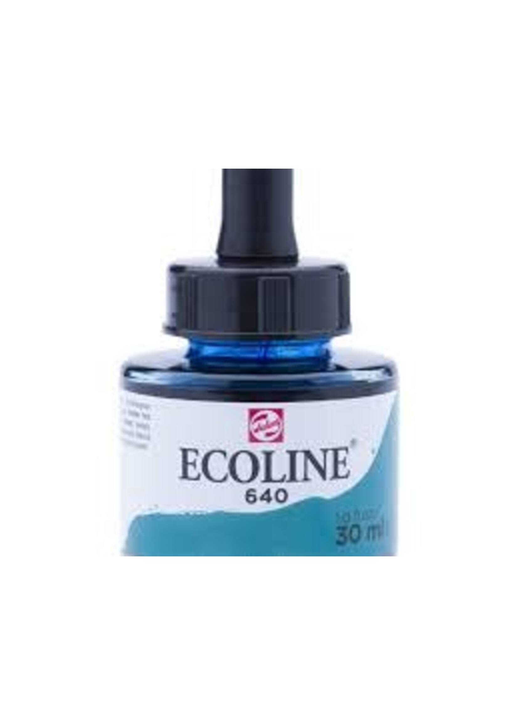ECOLINE Ecoline Vloeibare Waterverf Fles 30 ml Blauwgroen 640