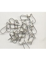 Hobby & crafting Fun Oor haakjes - Platinum (24 stuks)