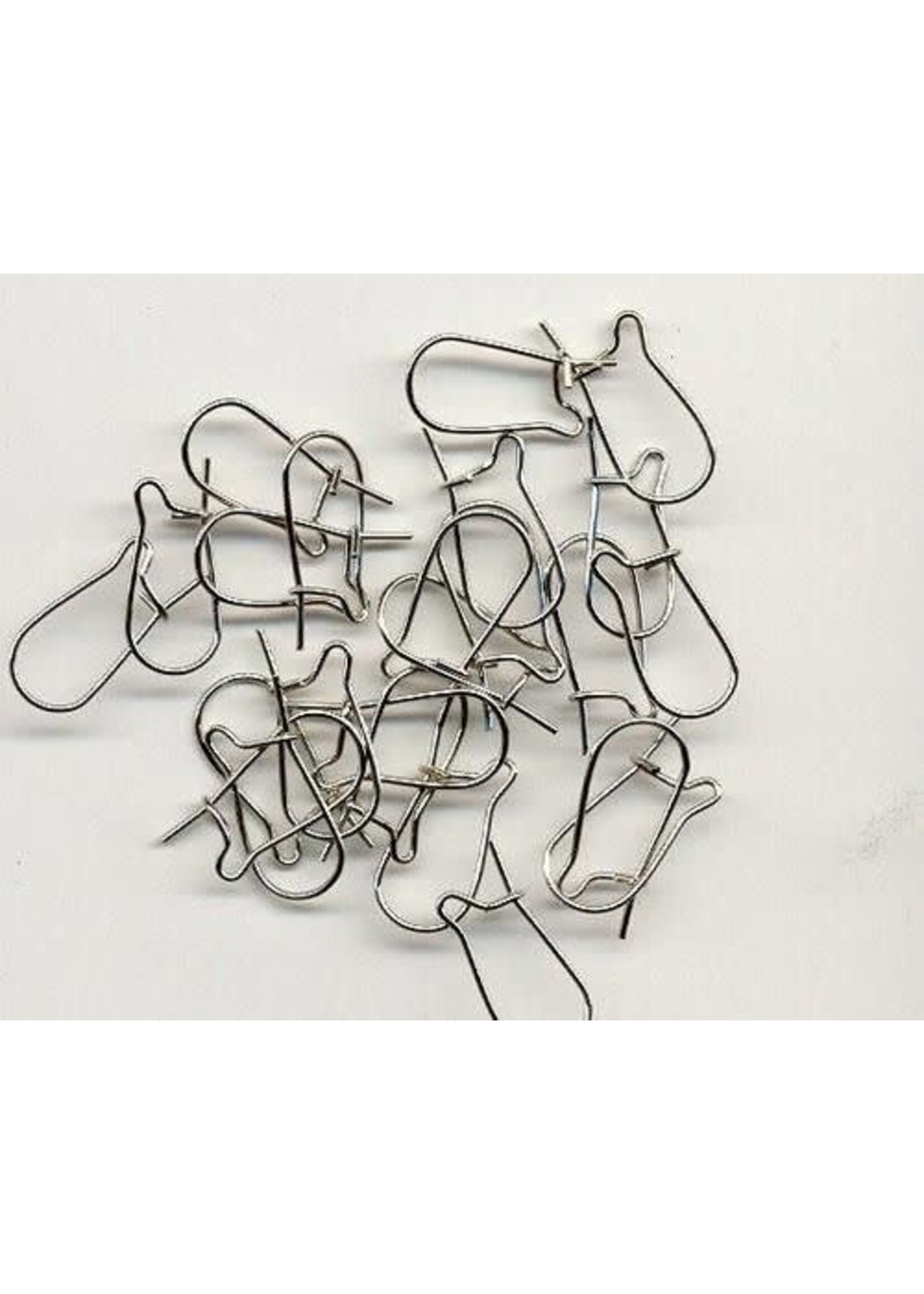 Hobby & crafting Fun Oor haakjes - Platinum (24 stuks)