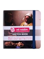 Talens Talens Art Creation Schetsboek Het melkmeisje | 12 x 12 cm, 140 g, 80 vellen