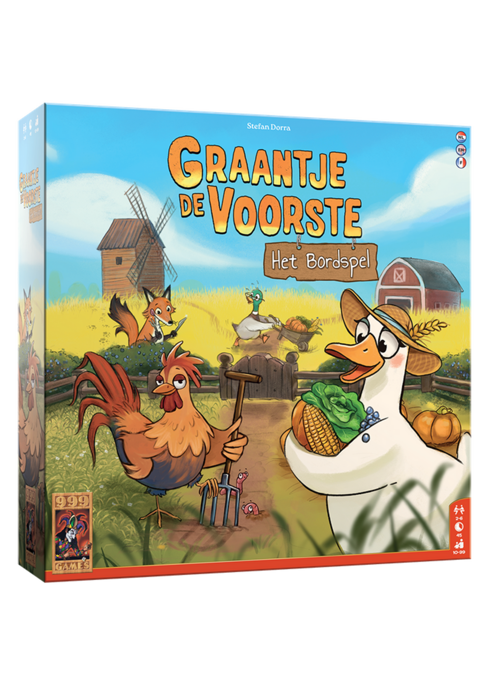 999 Games 999 games Graantje de Voorste: Het Bordspel