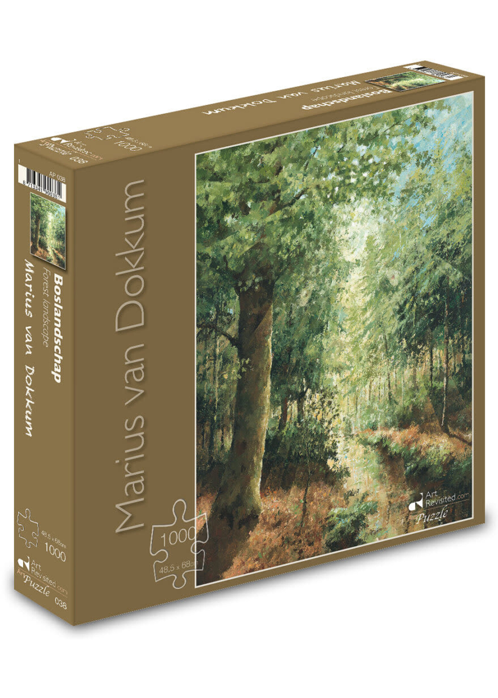 Art Revisited Boslandschap – Marius van Dokkum (1000 stukjes)