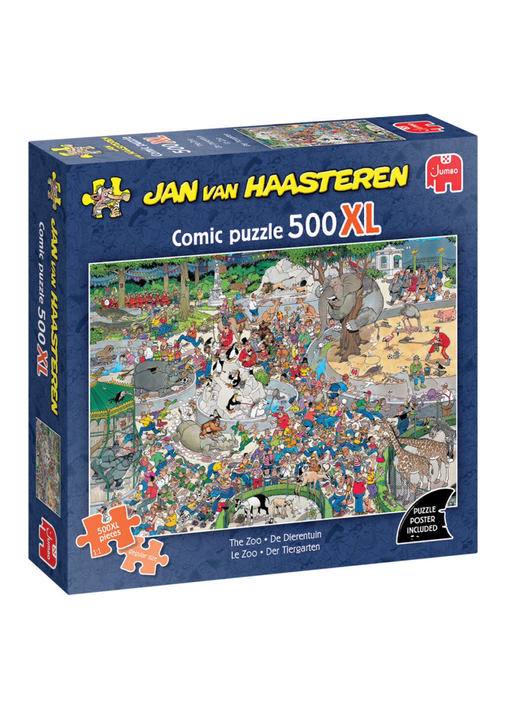 Jumbo The Zoo – Jan van Haasteren 500XL (500 stukjes)