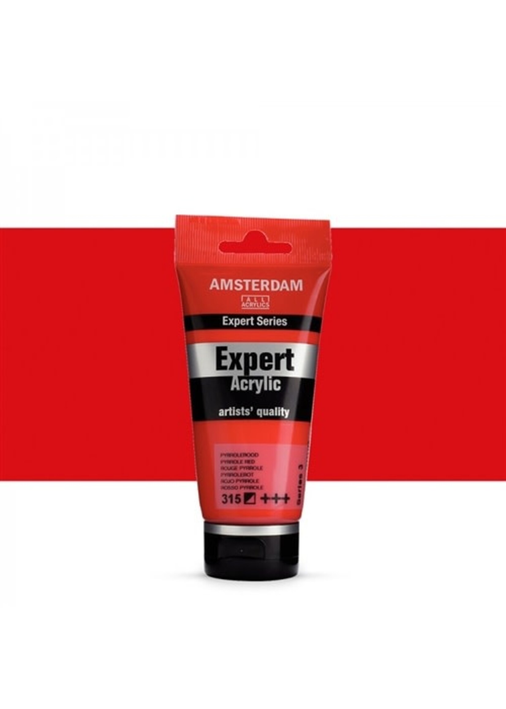 Talens Amsterdam Amsterdam Expert Series Acrylverf Tube 75 ml Pyrrolerood 315